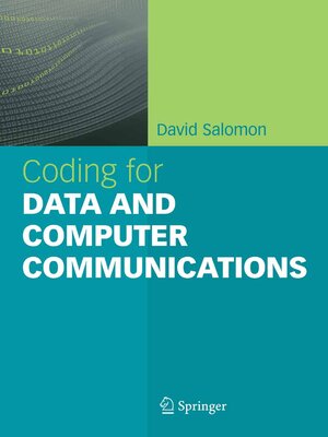 cover image of Coding for Data and Computer Communications